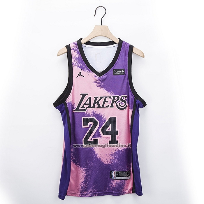 Maglia Los Angeles Lakers Kobe Bryant #24 Fashion Royalty Viola